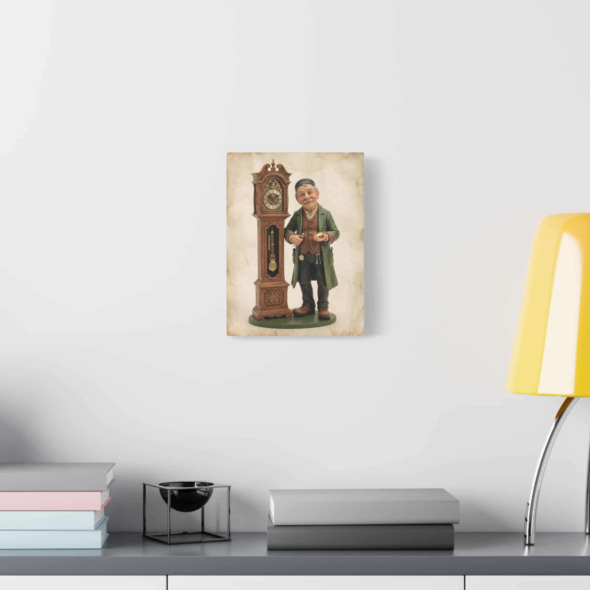 The Old Clockmaker – Keeper of Time Wall Art - Image 3